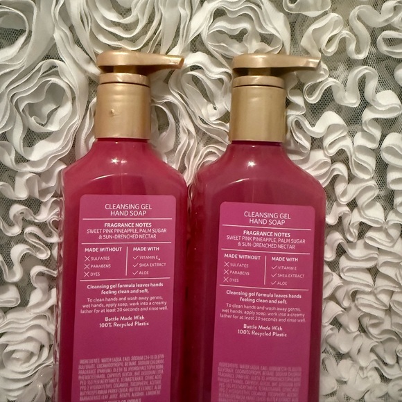 BNWT!BBW Costa Rica pink pineapple sunrise 2 pc💝 - Picture 2 of 2